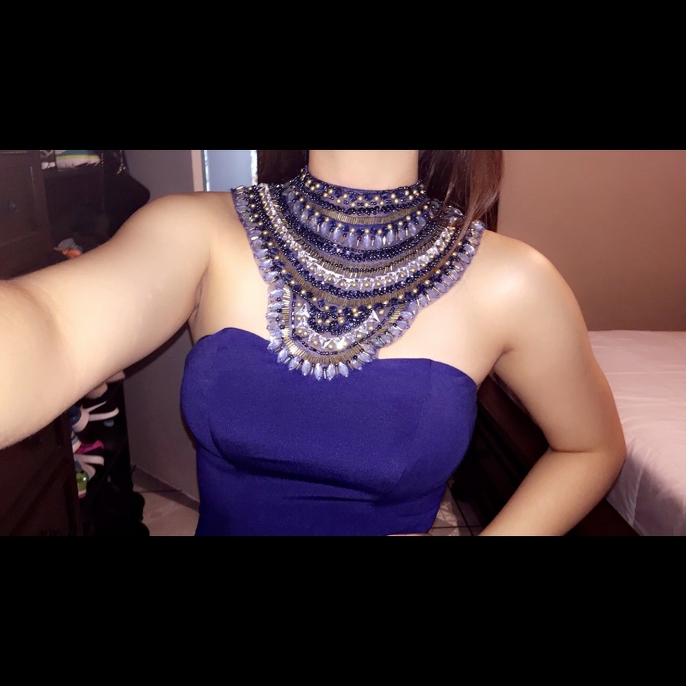 Navy Blue Prom Dress 💙